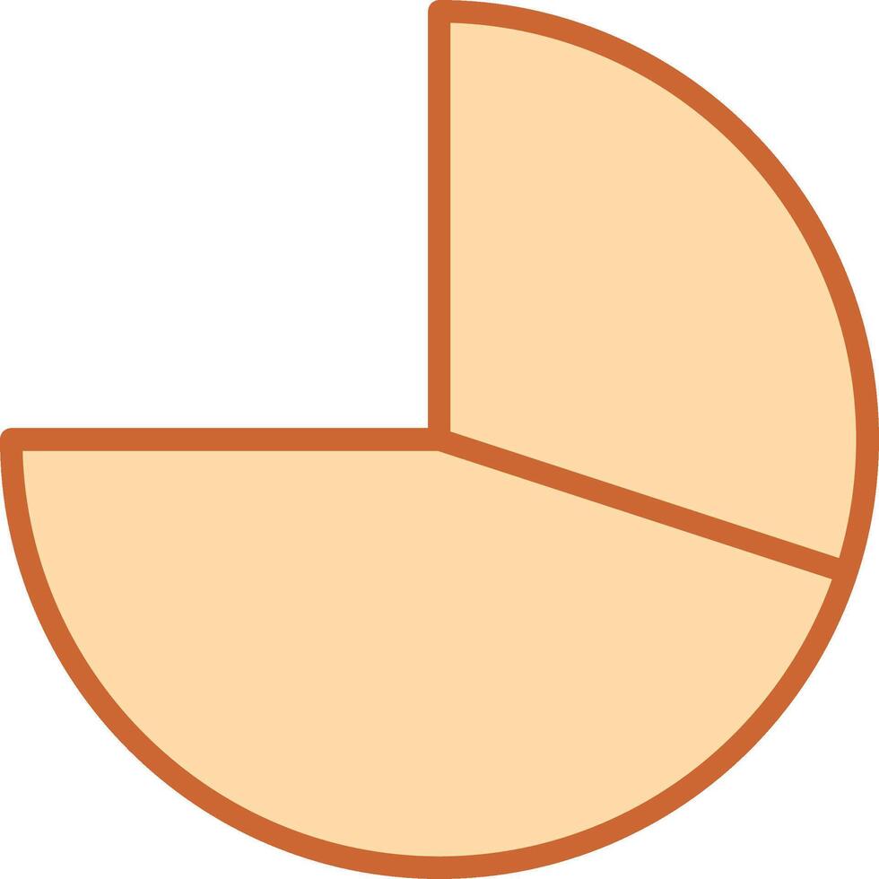 Pie Chart Vector Icon