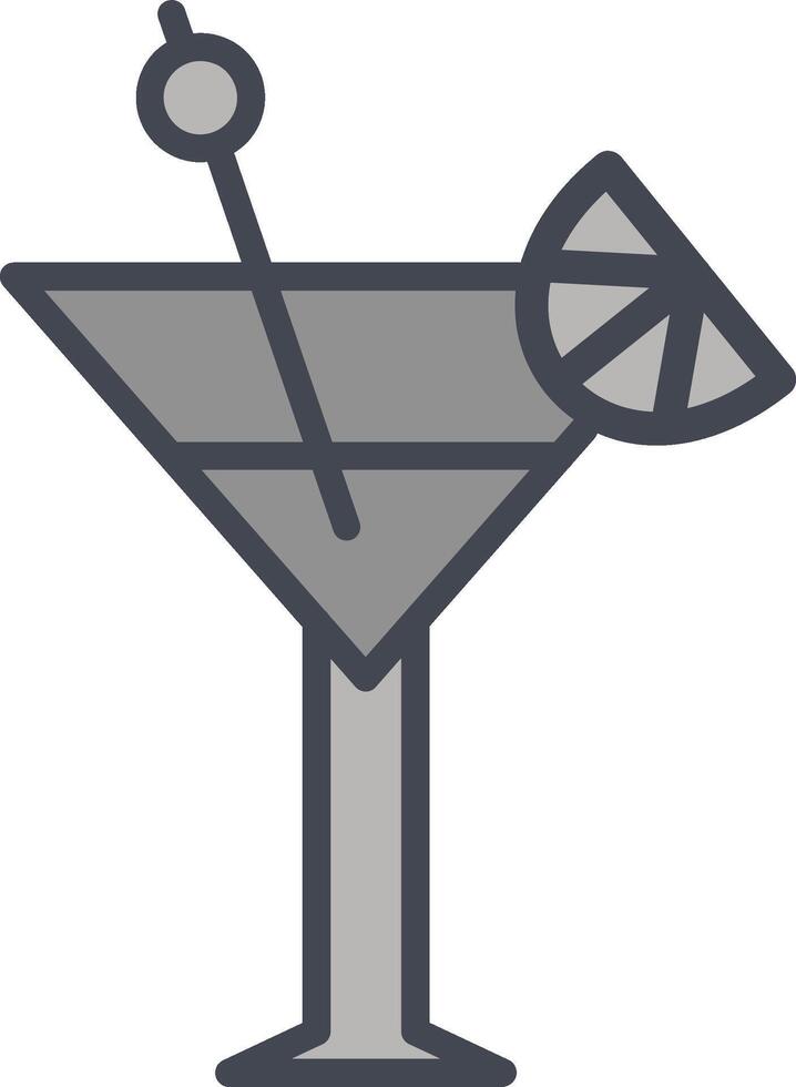 Martini Vector Icon