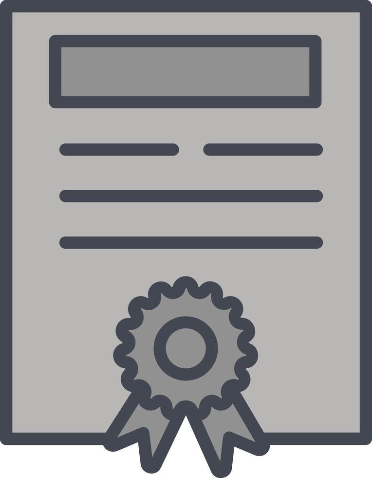 Certificate Vector Icon