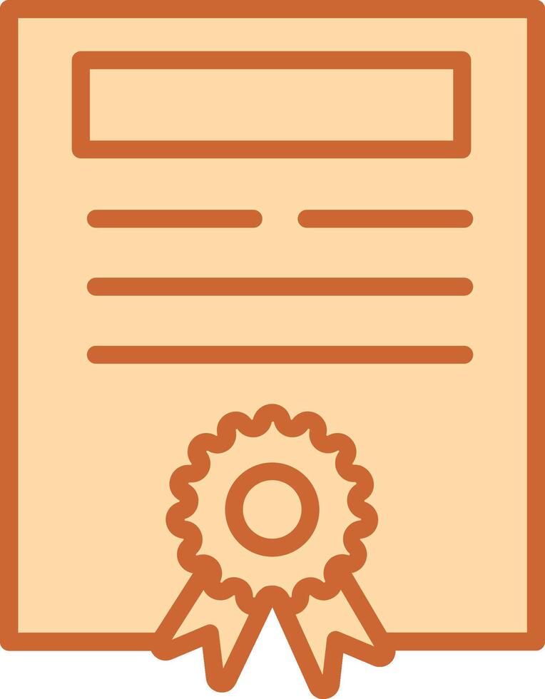 Certificate Vector Icon