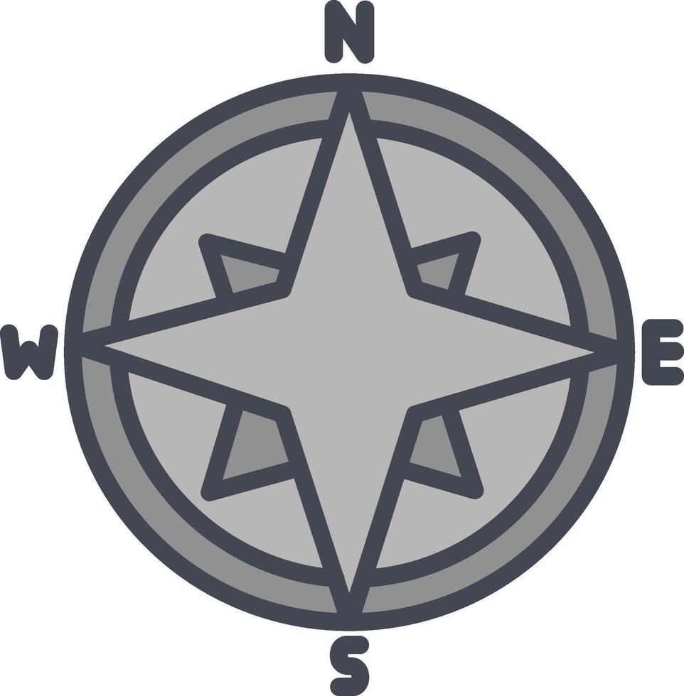 Compass Vector Icon