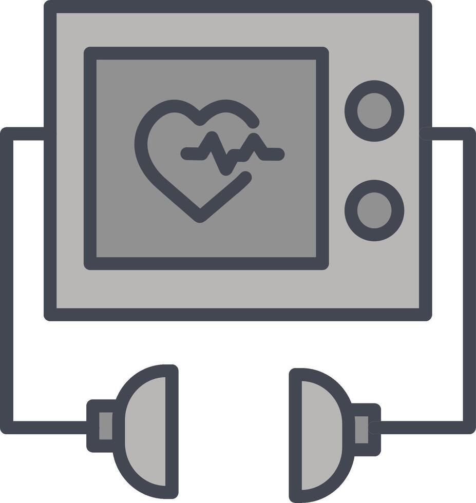 Defibrillator Vector Icon