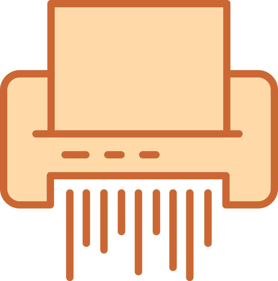 Paper Shredder Vector Icon