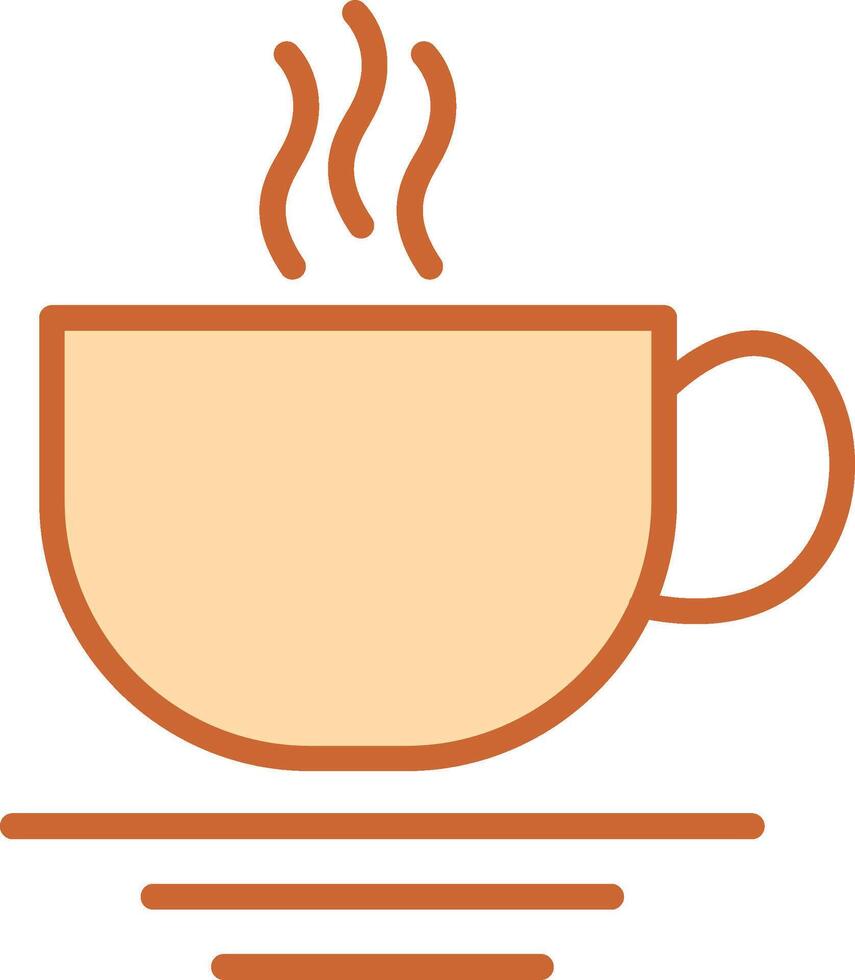 icono de vector de taza de café