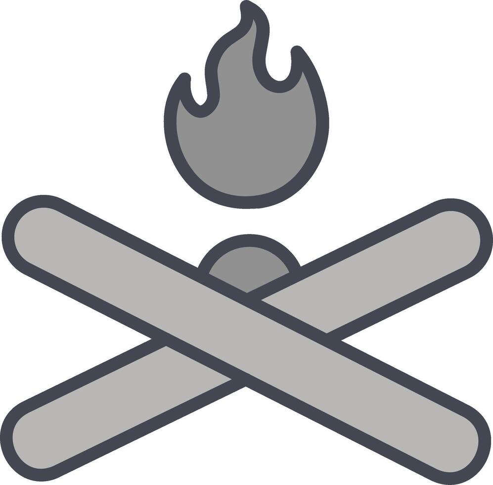 Bonfire Vector Icon