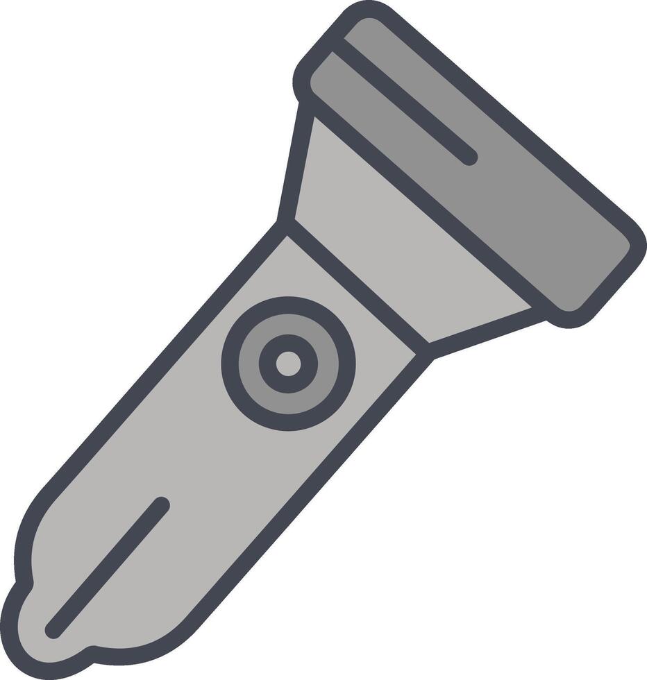 Flashlight Vector Icon