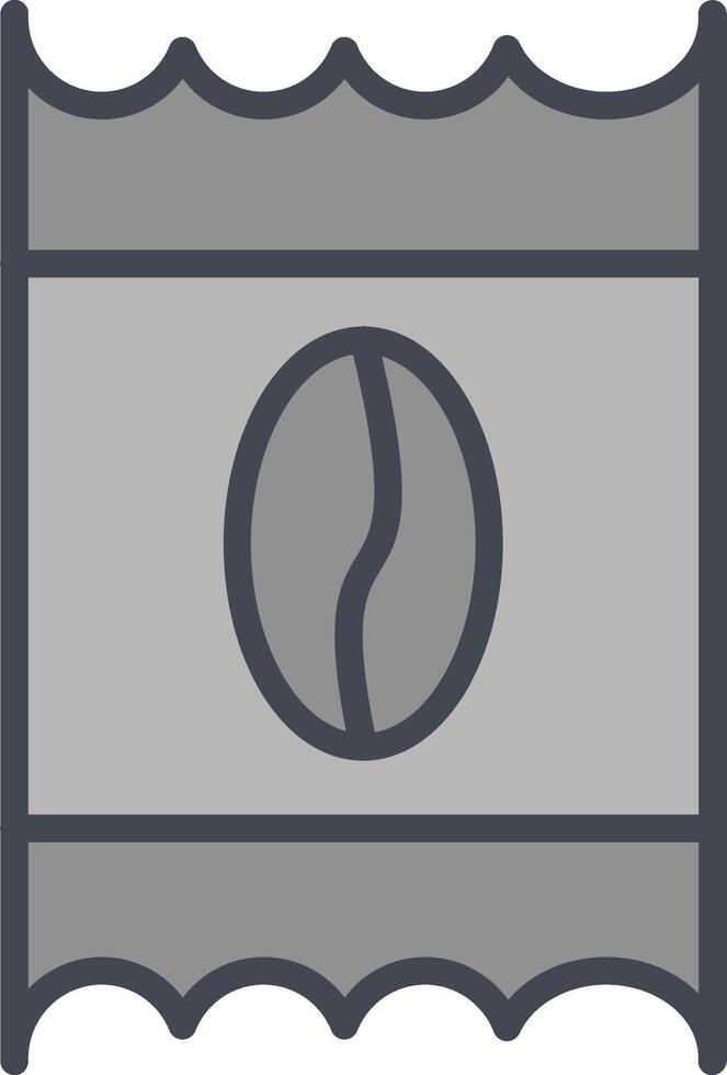 Coffee Packets Vector Icon