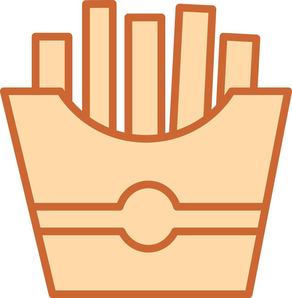 French Fries Vector Icon