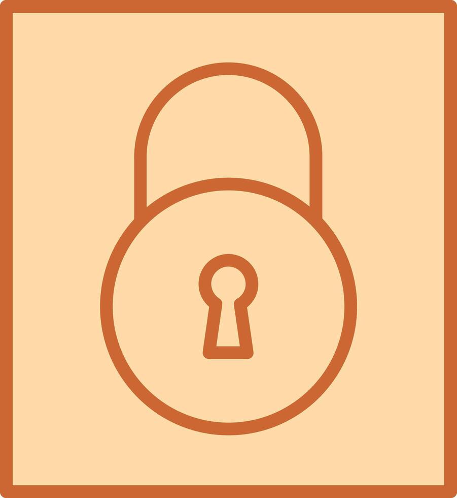 Lock II Vector Icon