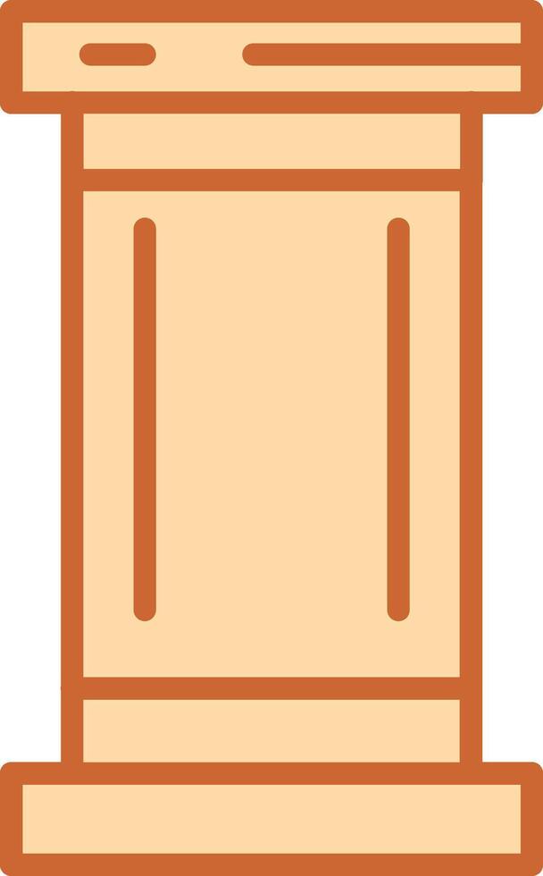 Pillar Vector Icon