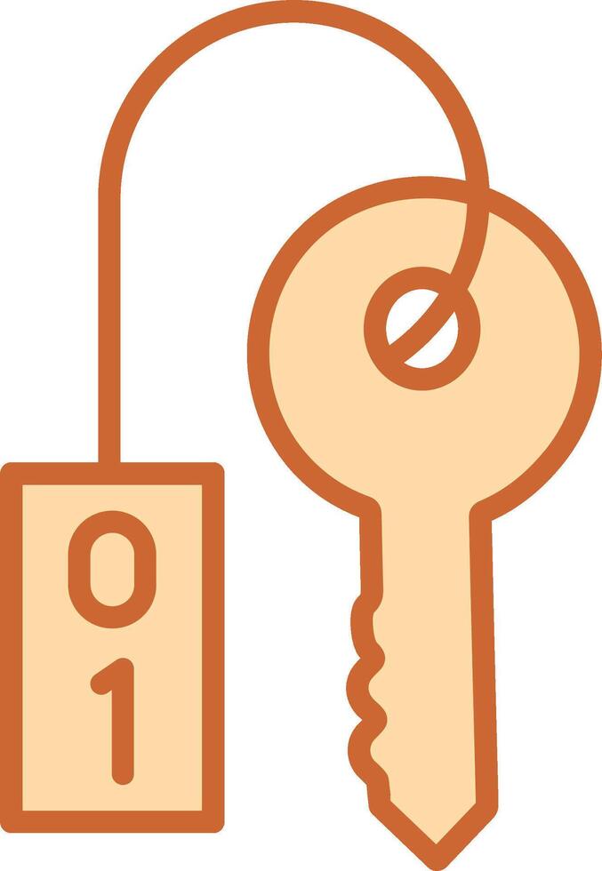 Hotel Keys Vector Icon