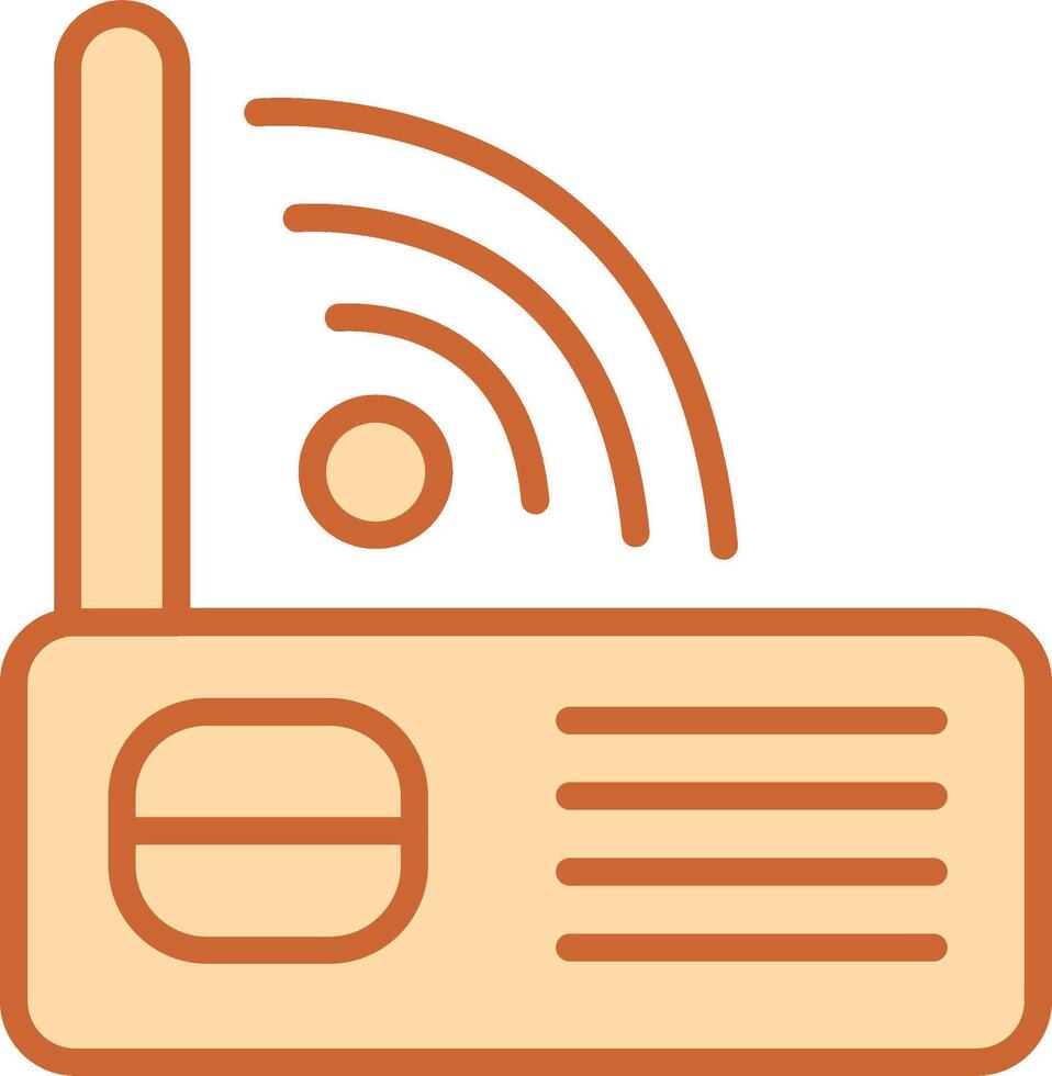 Modem Wifi Vector Icon