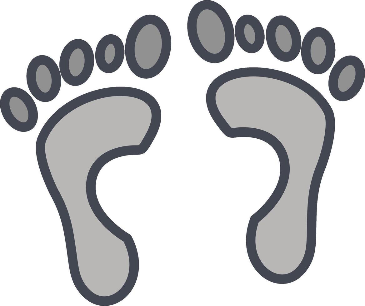 Foot X ray Vector Icon