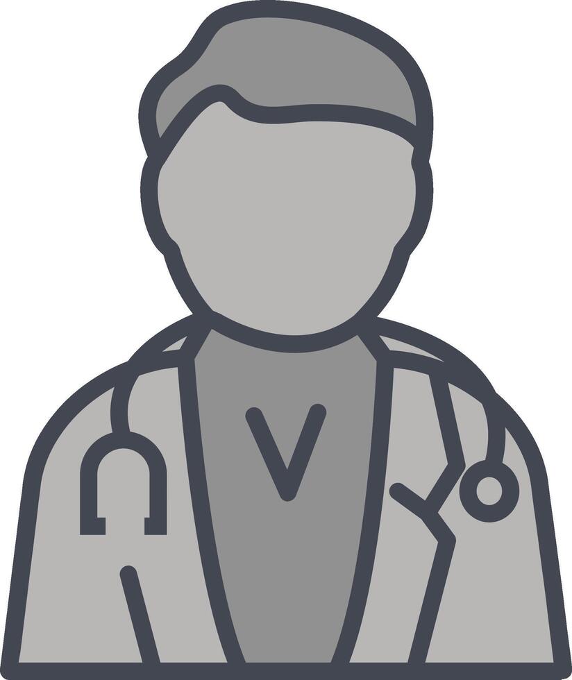 Male Doctor Vector Icon