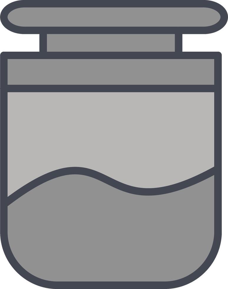 Jar on Display Vector Icon