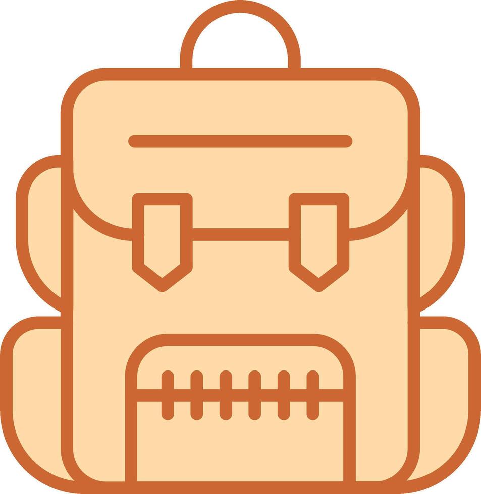 Backpack Vector Icon