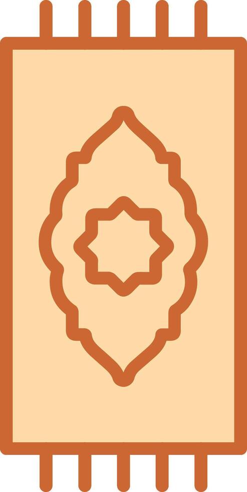 Prayer Rug Vector Icon
