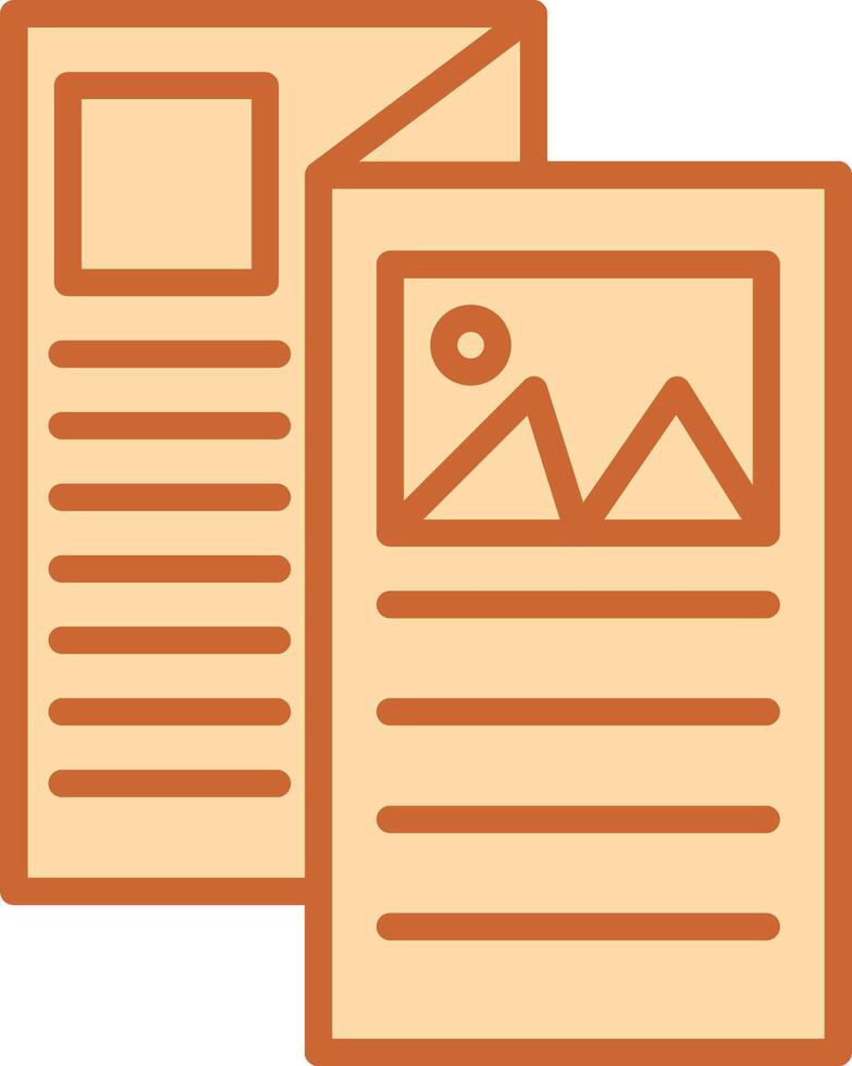 Brochure Vector Icon