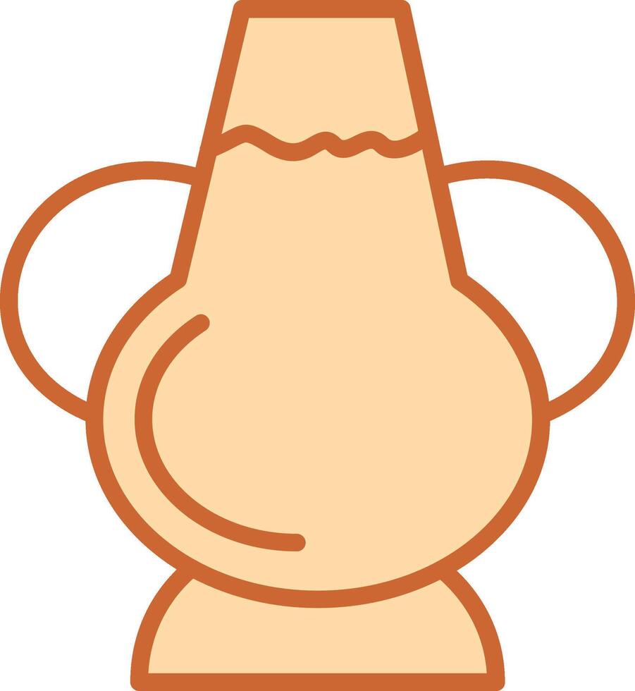 Antique Jar Vector Icon