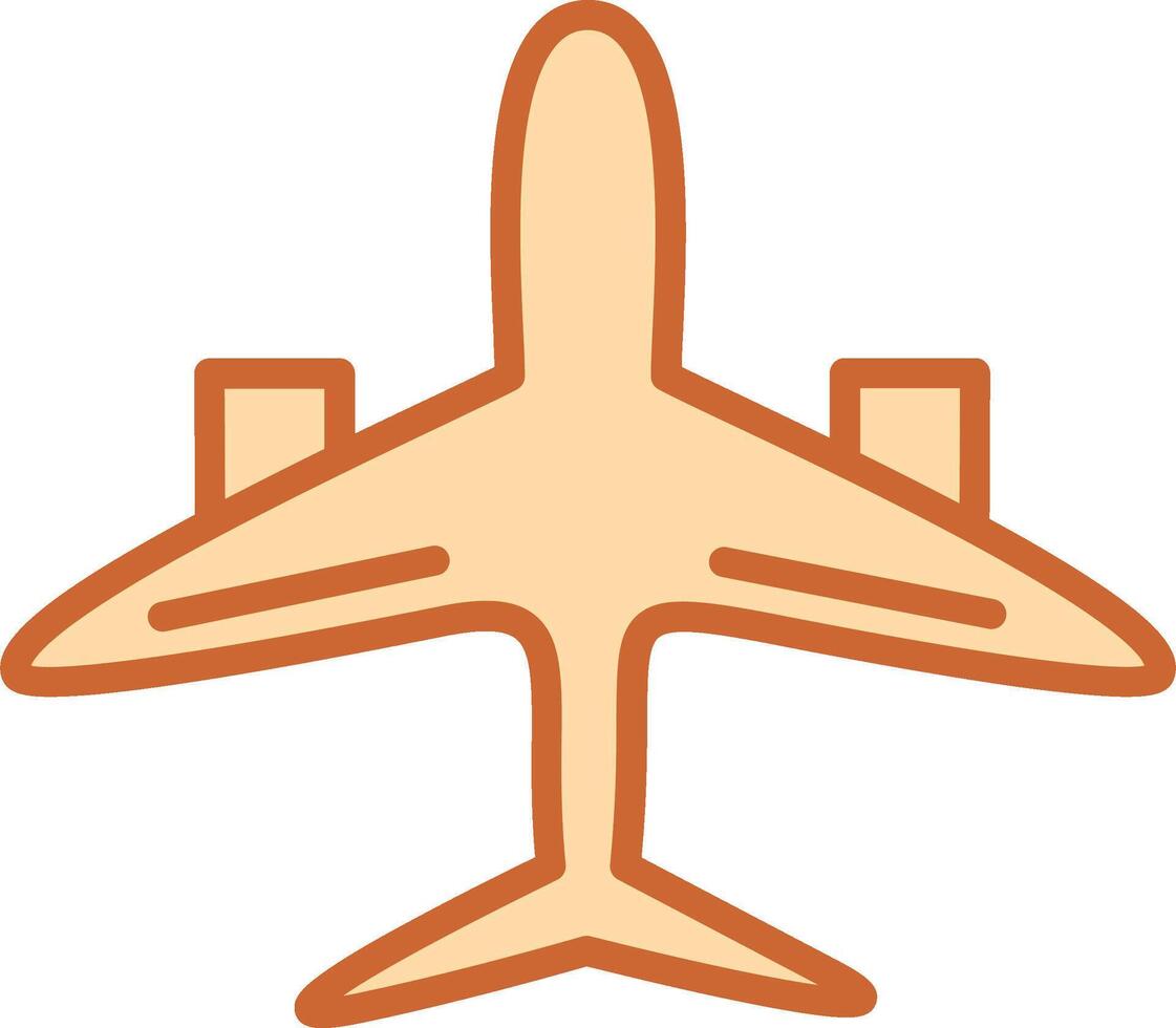 Aeroplane Vector Icon