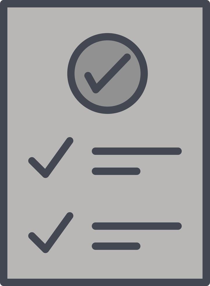 Check Up List Vector Icon