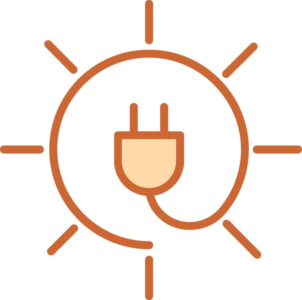 Electricity Vector Icon