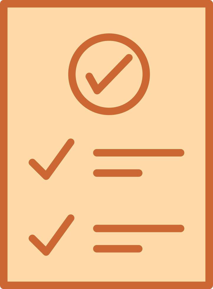 Check Up List Vector Icon