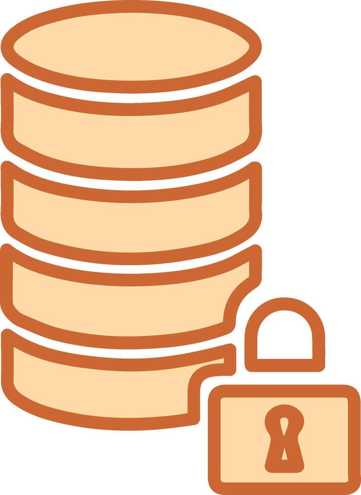 Encrypted Data Vector Icon