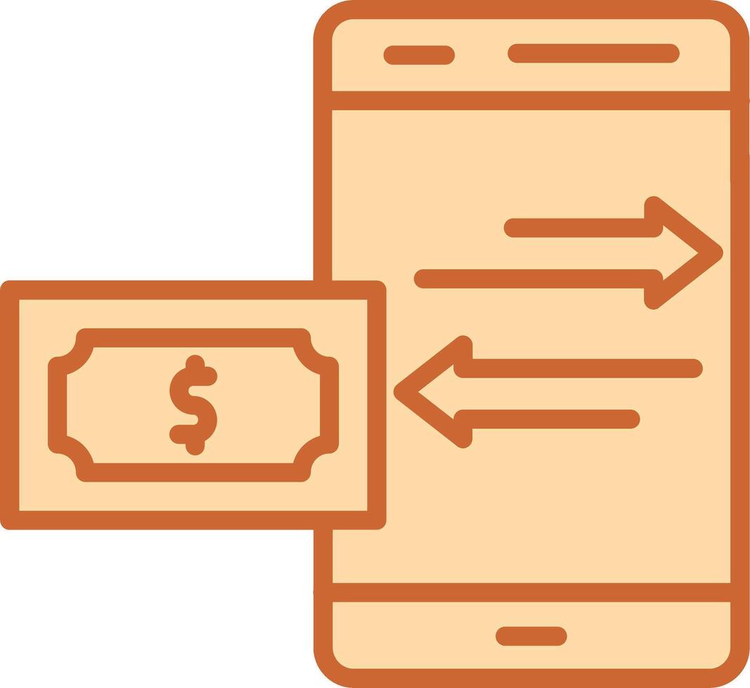 Money Transfer Vector Icon