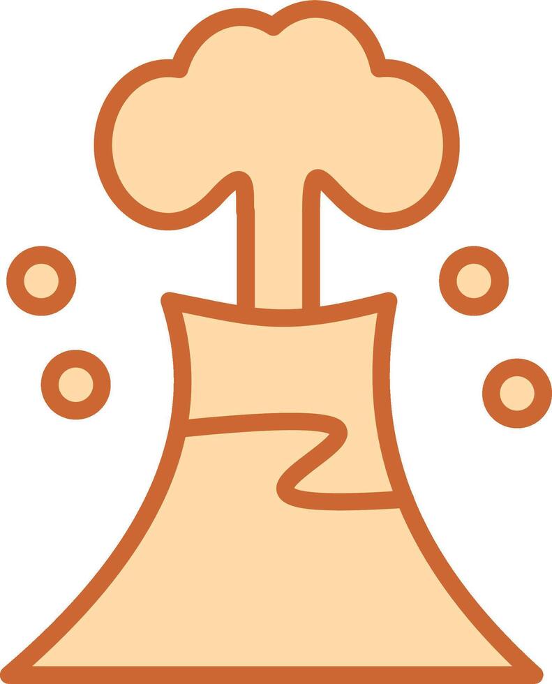 Volcano Vector Icon