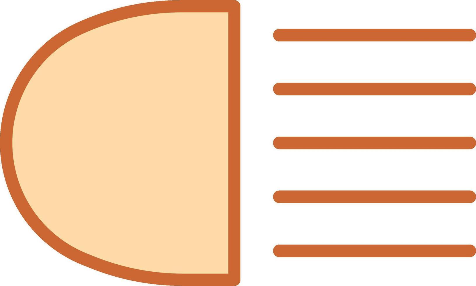 Headlight Vector Icon