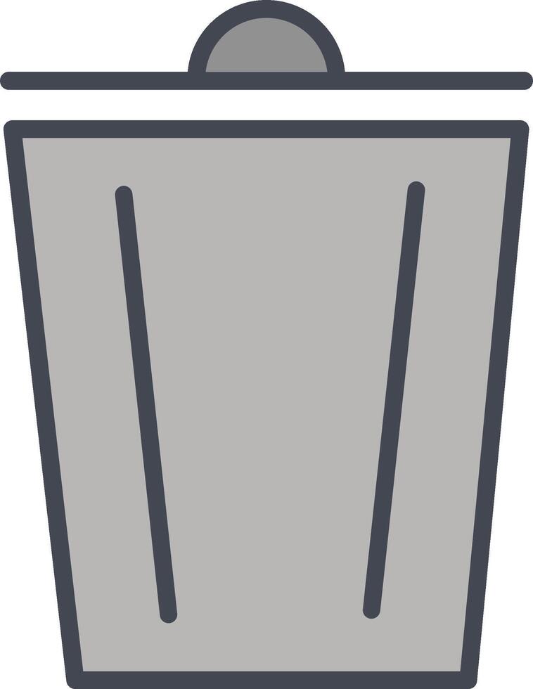 Trash Vector Icon