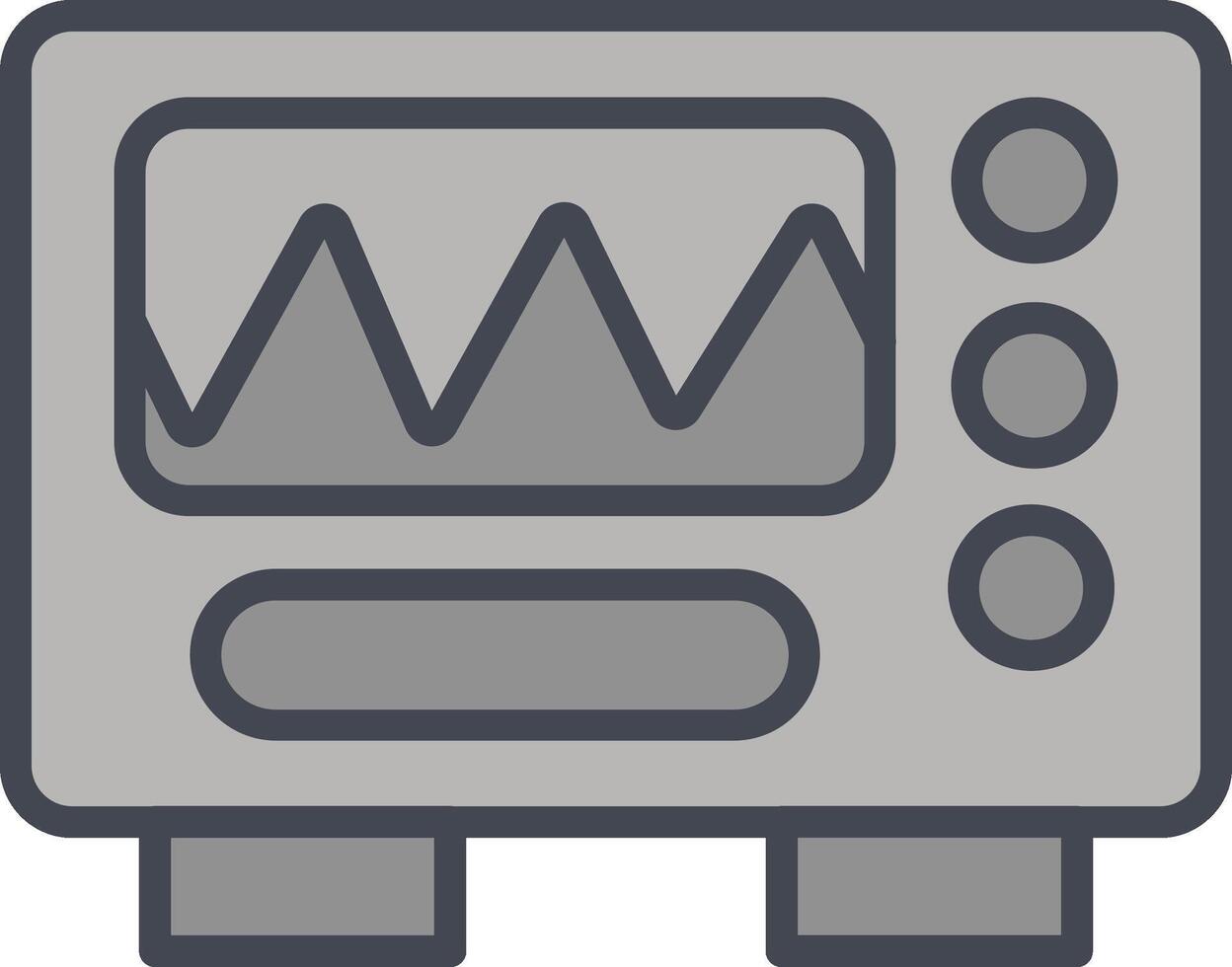 Oscilloscope Vector Icon