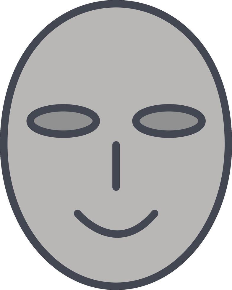 Ancient Face Mask Vector Icon