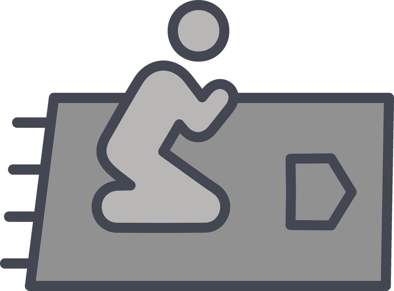 Praying Vector Icon