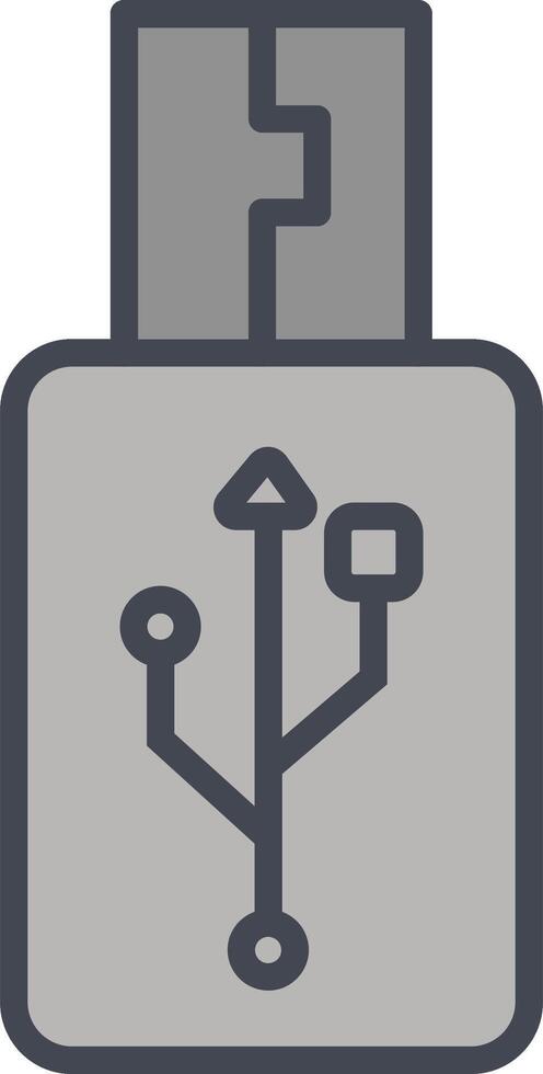 USB Vector Icon
