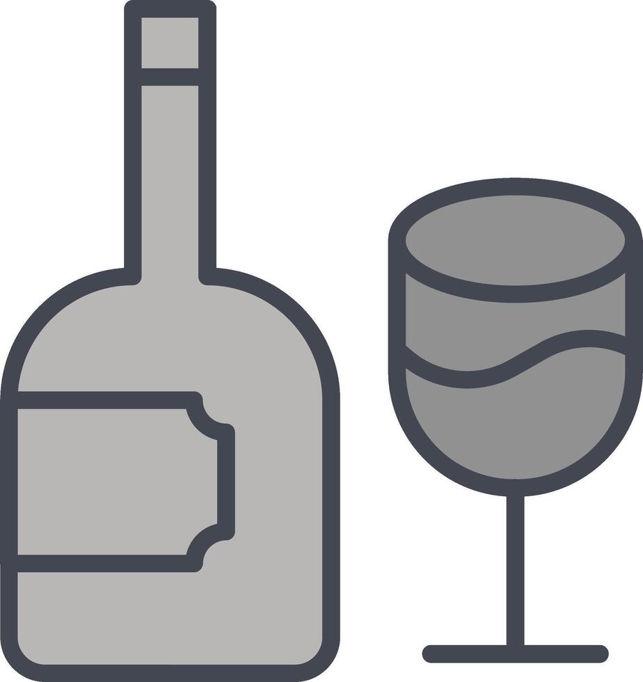 icono de vector de vino