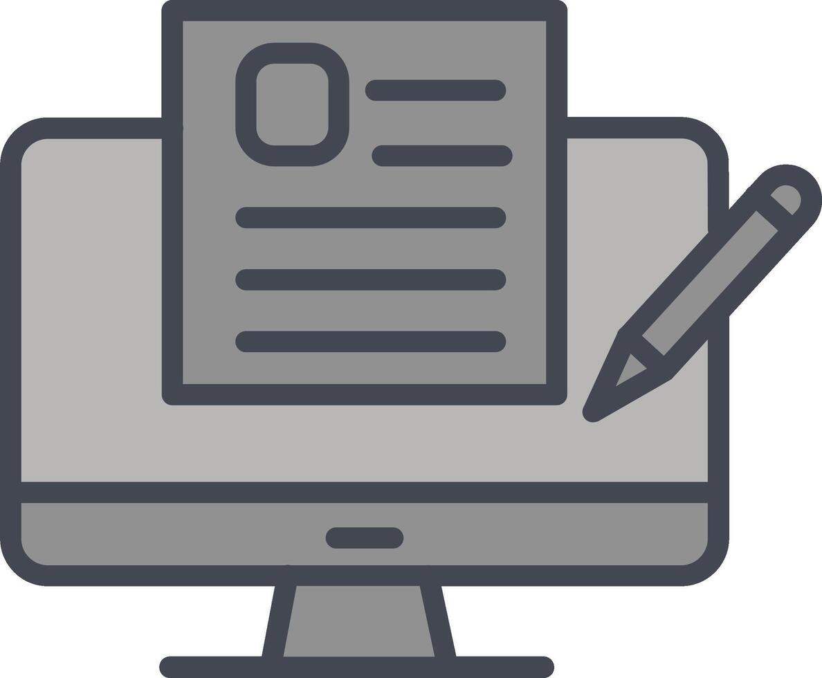 Blog Vector Icon