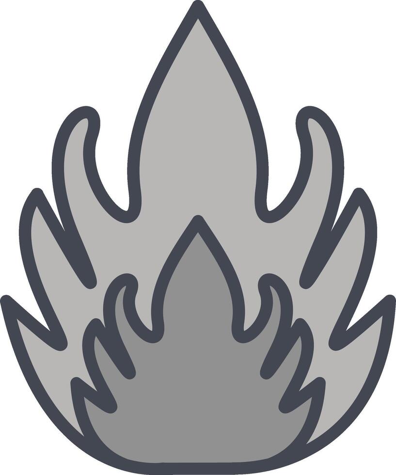 Flammable Material Vector Icon
