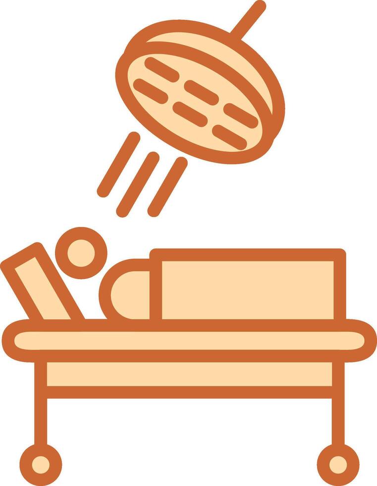 Operating Room Light Vector Icon