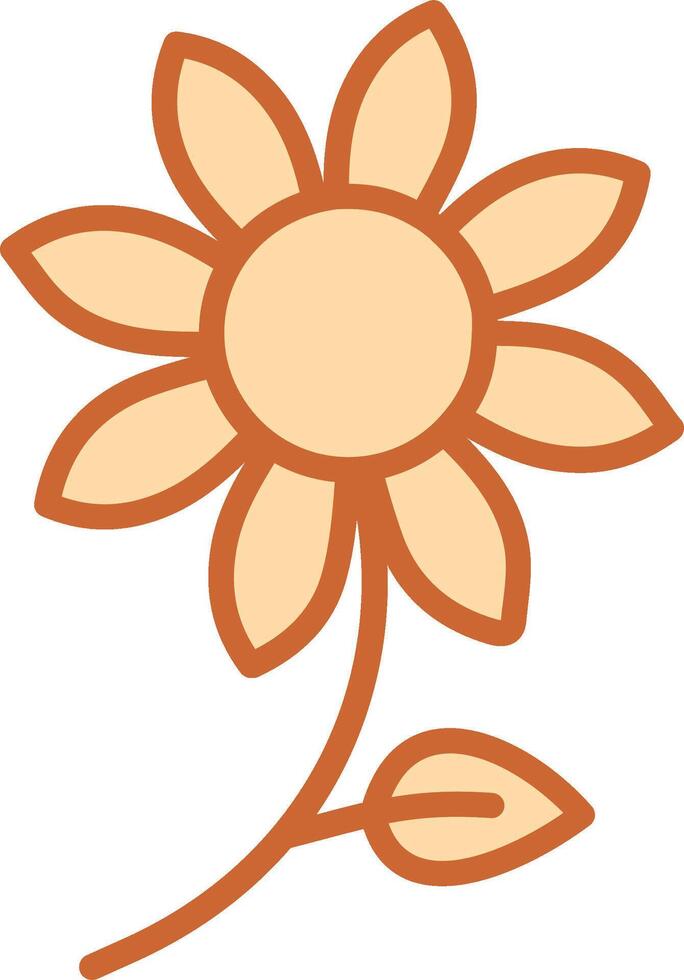 icono de vector de flores