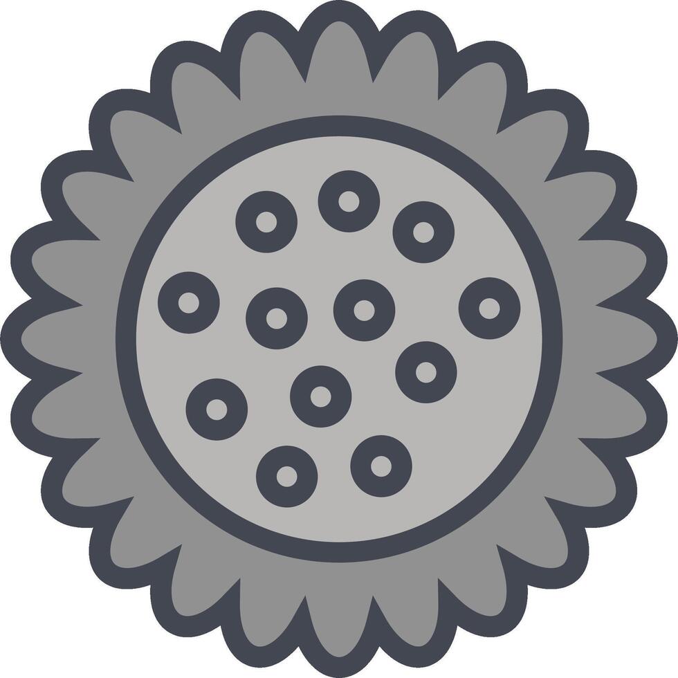 icono de vector de girasol