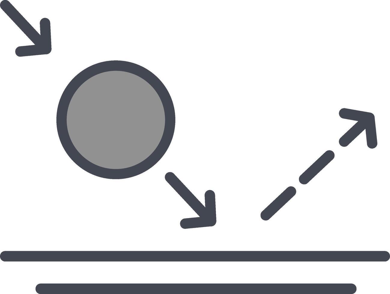 Bounce Vector Icon