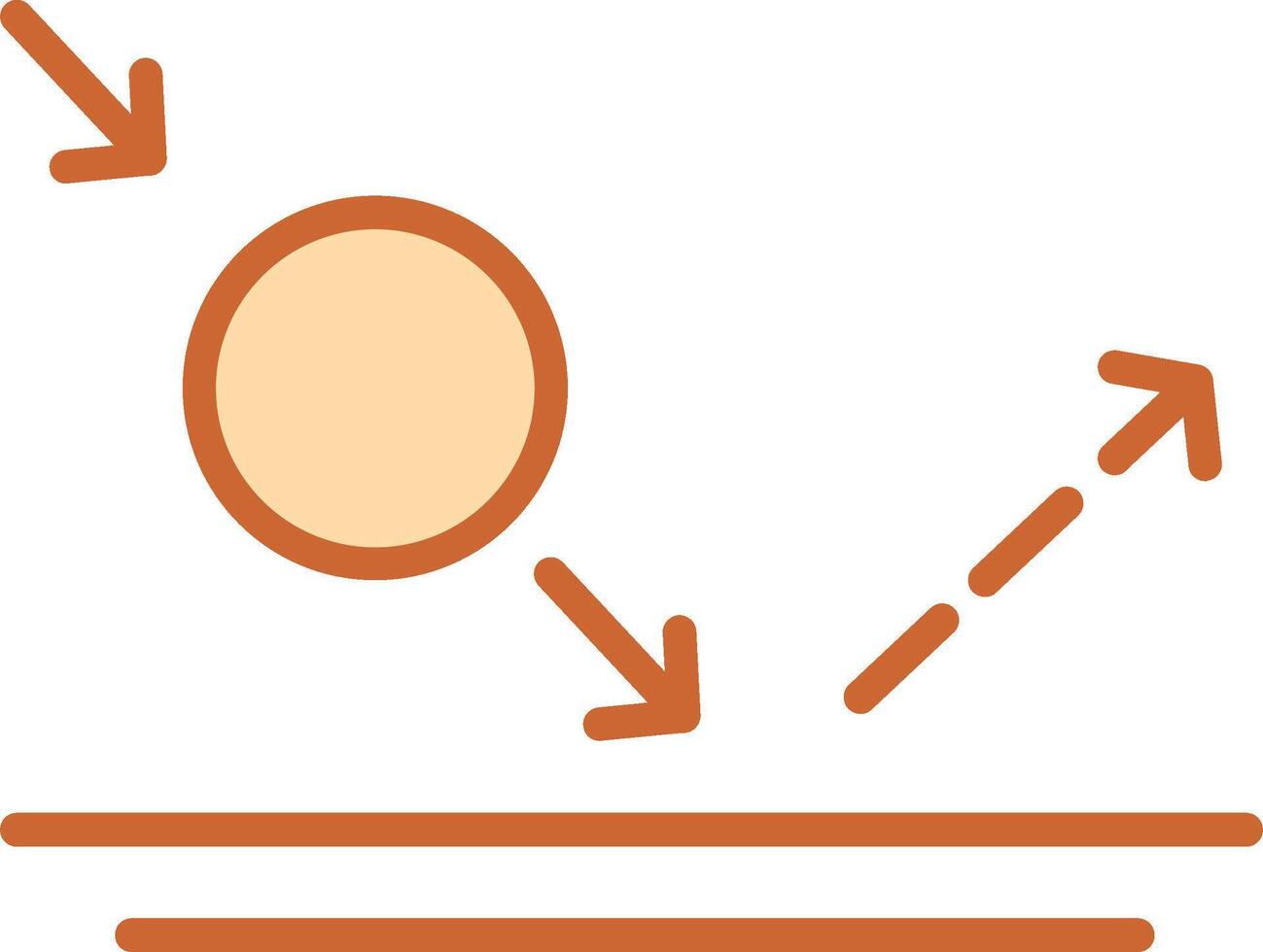 Bounce Vector Icon