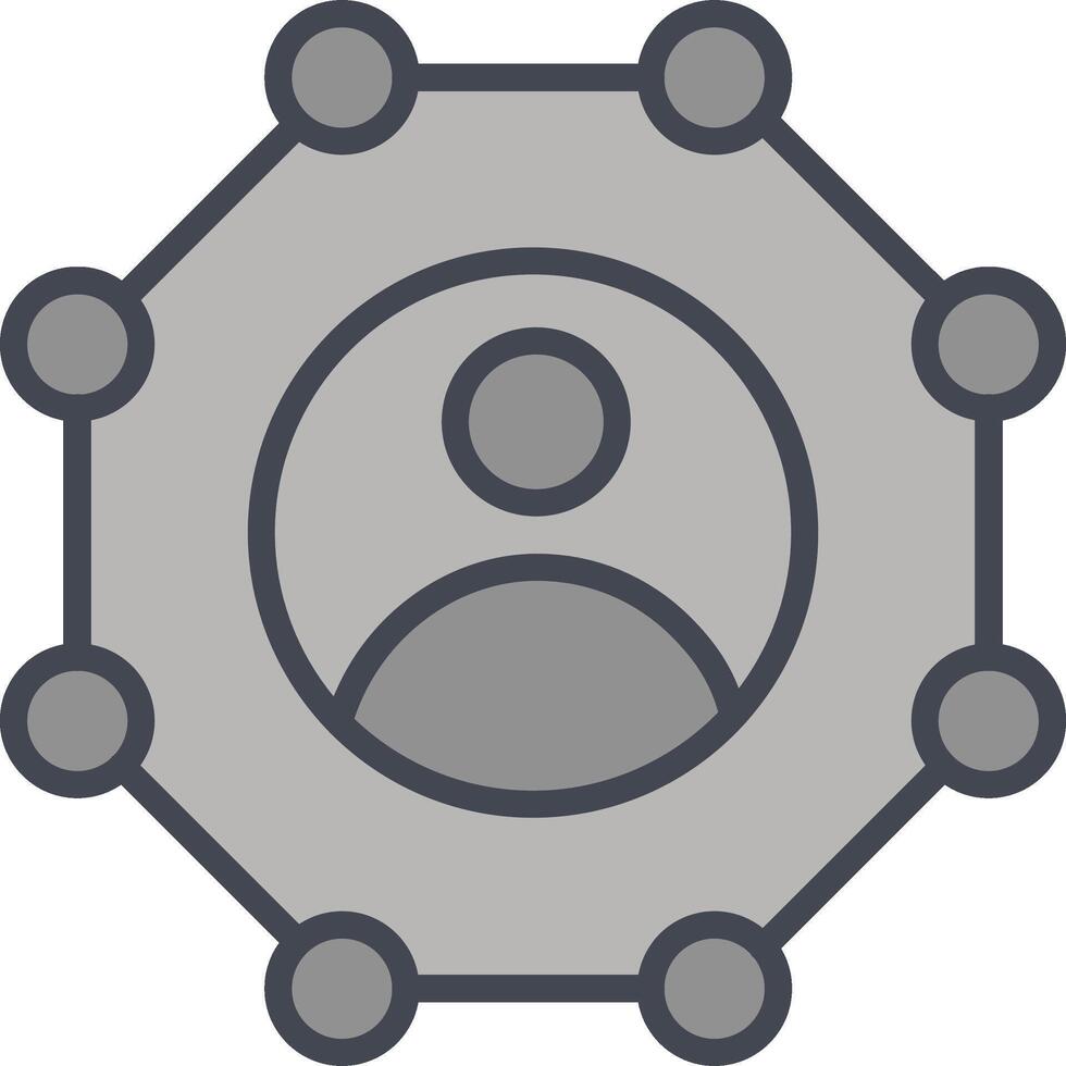 Network Share Vector Icon