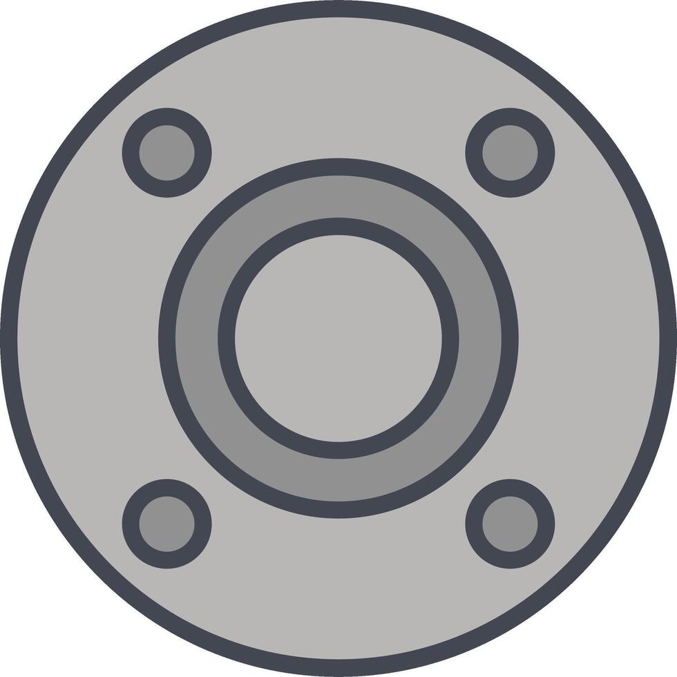 Flange Vector Icon