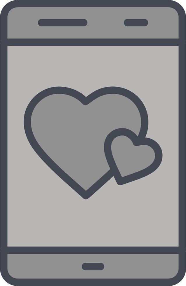 icono de vector de corazón