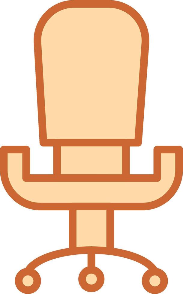 Office Chair III Vector Icon