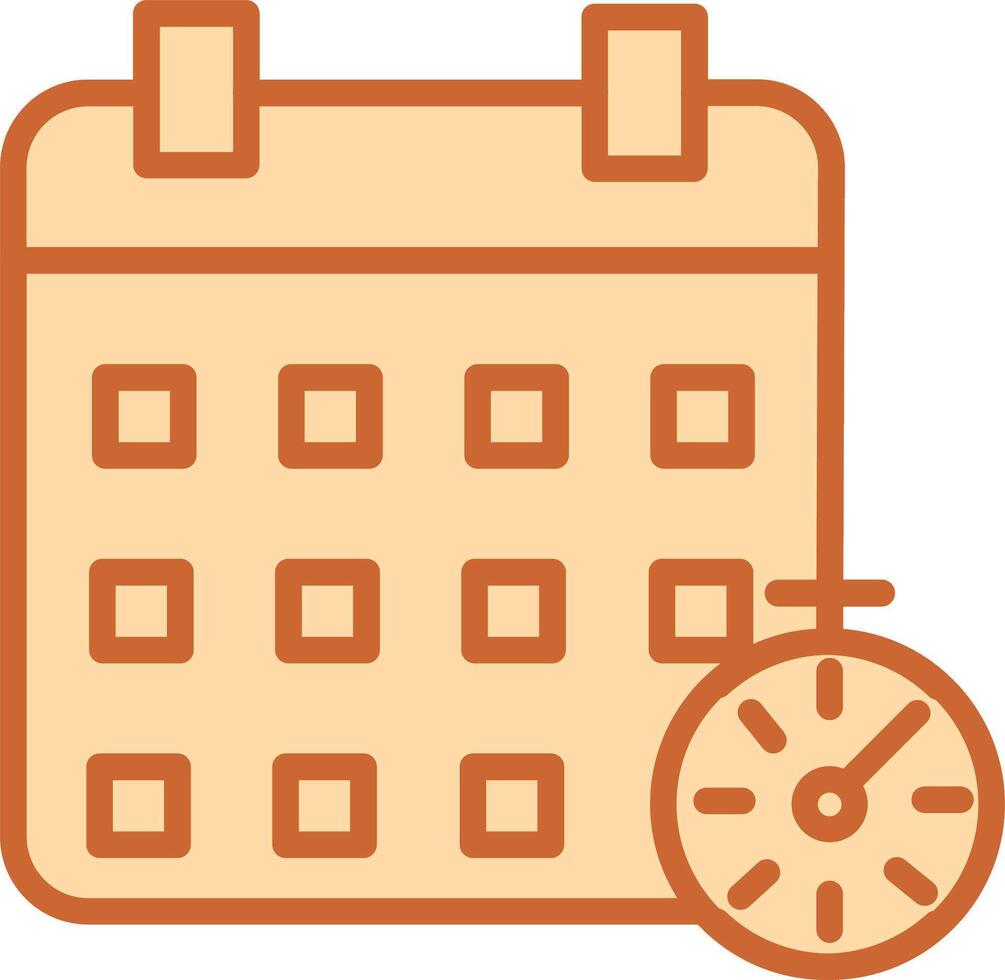 Timetable Vector Icon