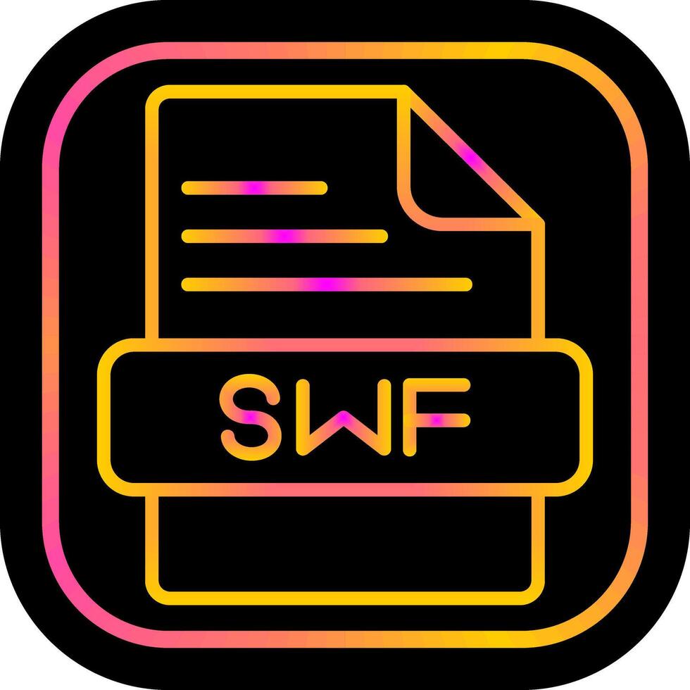 SWF Vector Icon